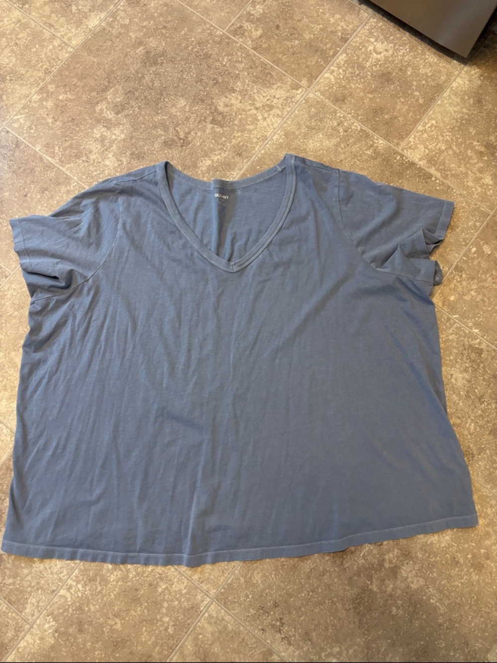 Old Navy V-Neck Tee - Blue 3x